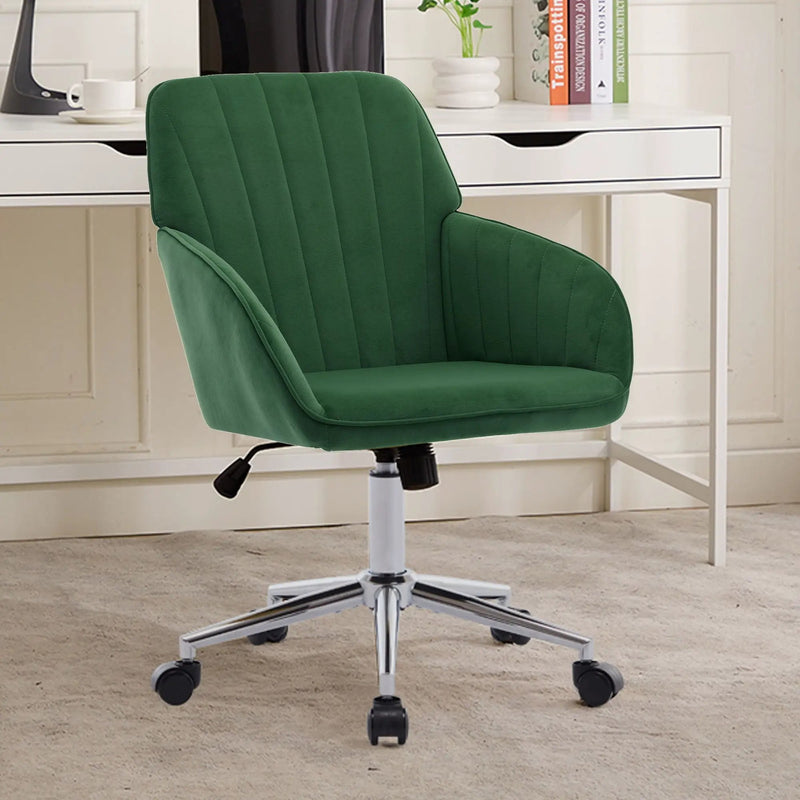 Adjustable Ergonomic Office Chair, Swivel Backrest Seat by HouseOfZazla