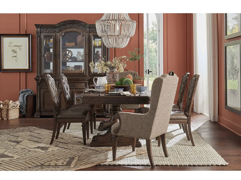 Durango - Wood Dining Side Chair With Upholstered Seat and Back (Set of 2) - Willadeene Brown by Unique Piece Furniture