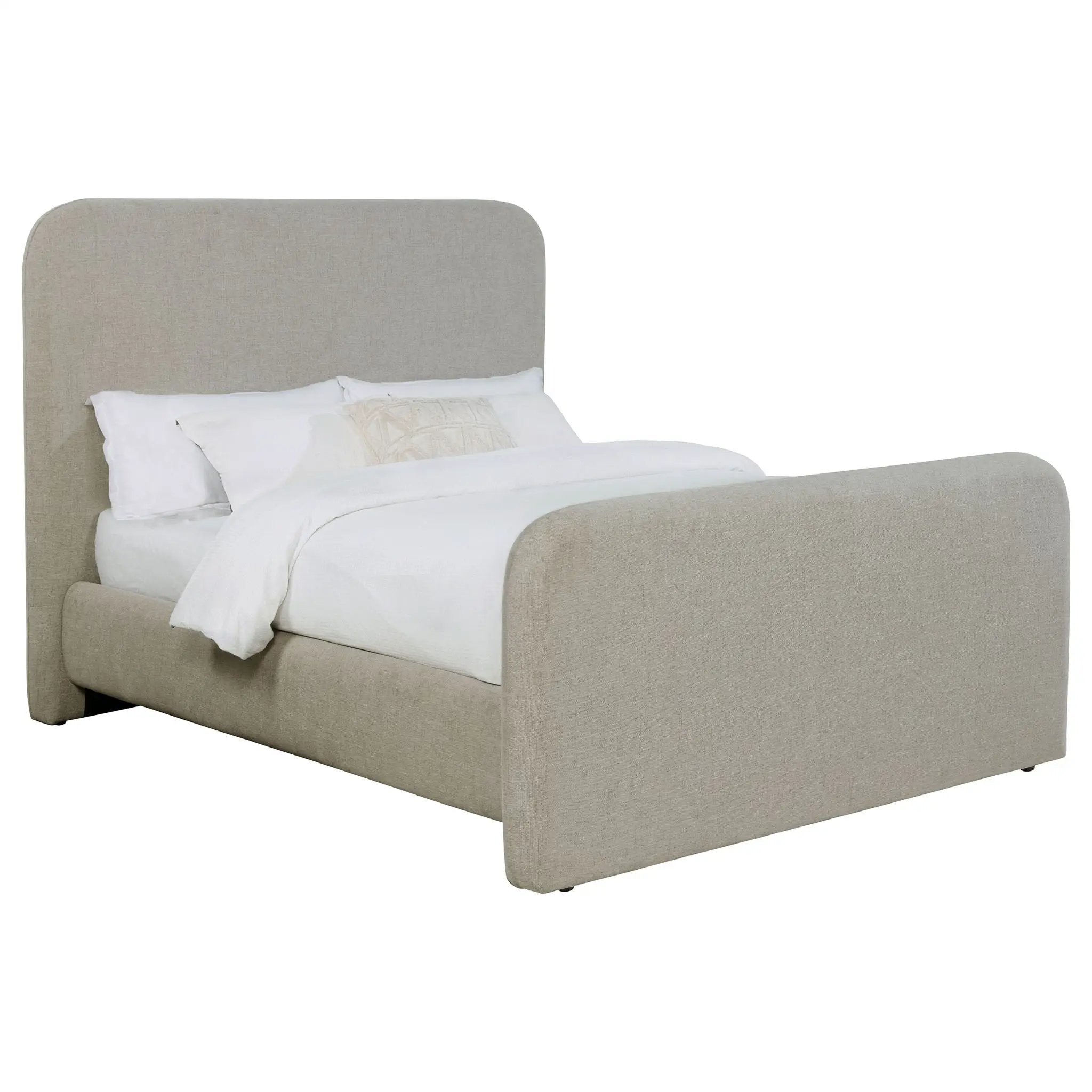 Wren Upholstered Queen Panel Bed Grey by Unique Piece Furniture