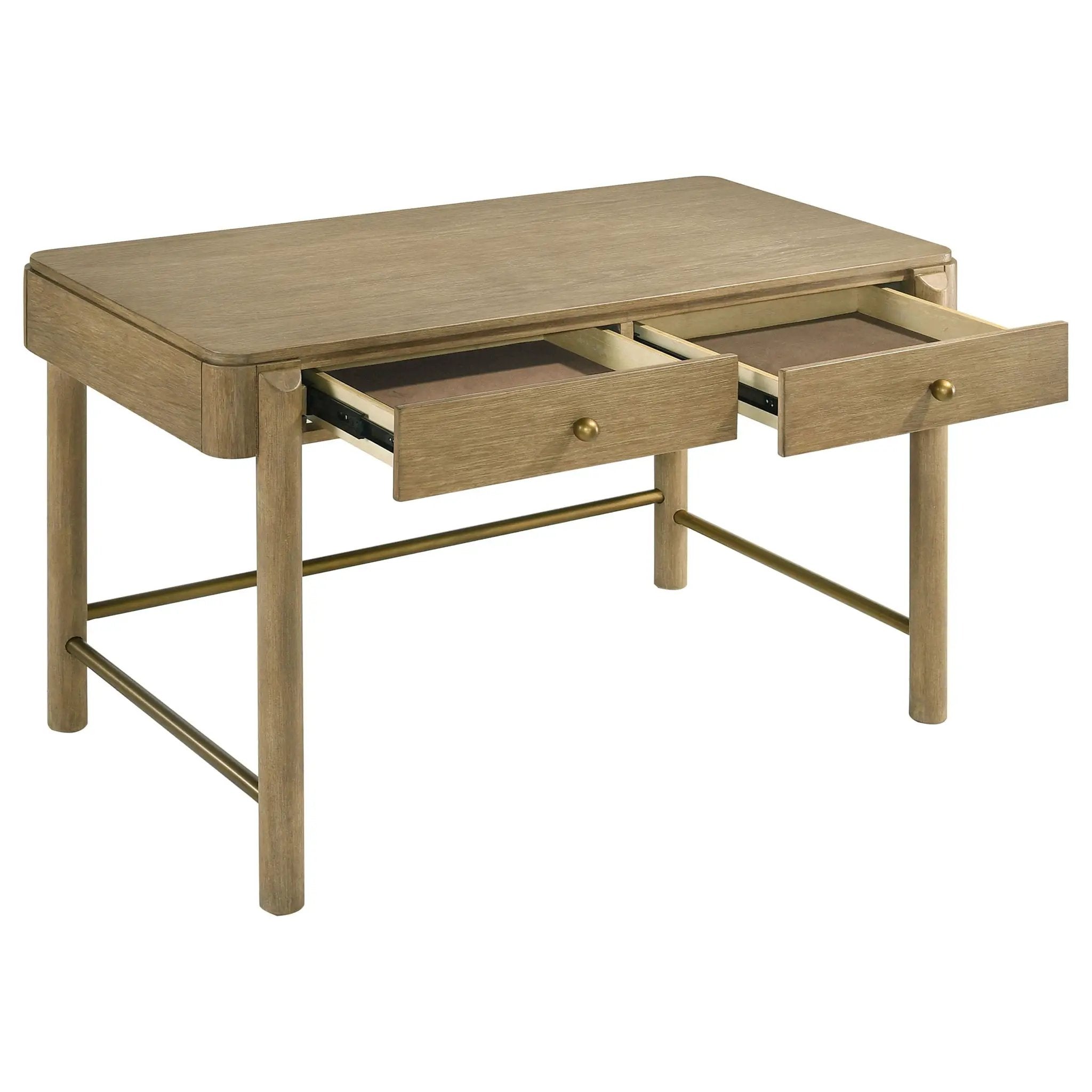 Arini 2-drawer Vanity Desk Makeup Table Sand Wash by Unique Piece Furniture