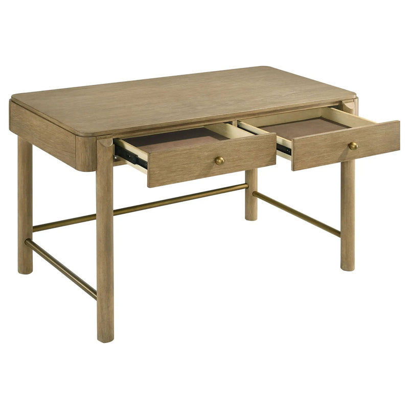 Arini 2-drawer Vanity Desk Makeup Table Sand Wash by Unique Piece Furniture