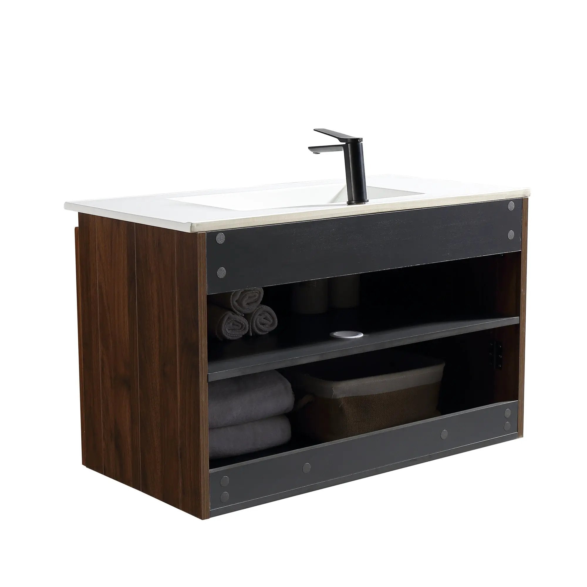 36-Inch Foldable Wall Cabinet by HouseOfZazla