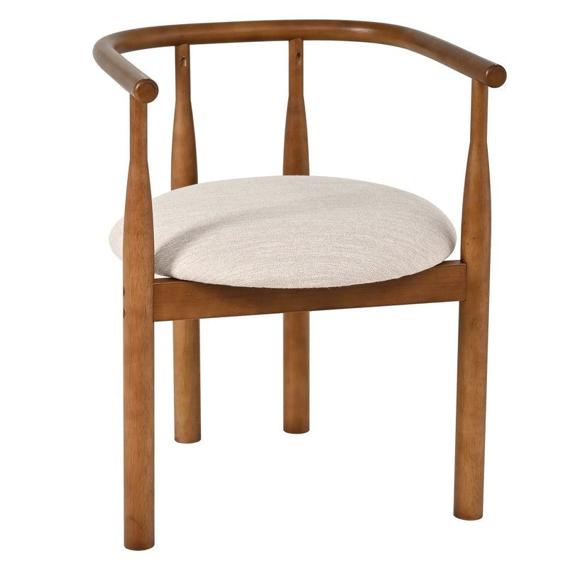 7 Pieces Modern Oval Dining Set, Rustic Farmhouse Solid Wood by HouseOfZazla