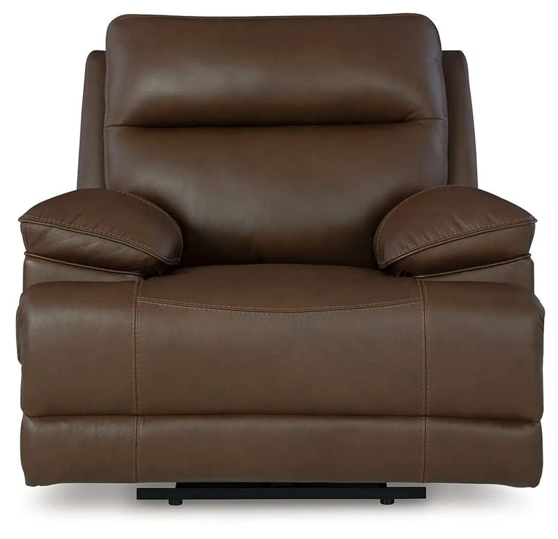 Vonryan - Power Recliner / Adj Headrest - Tobacco by Unique Piece Furniture