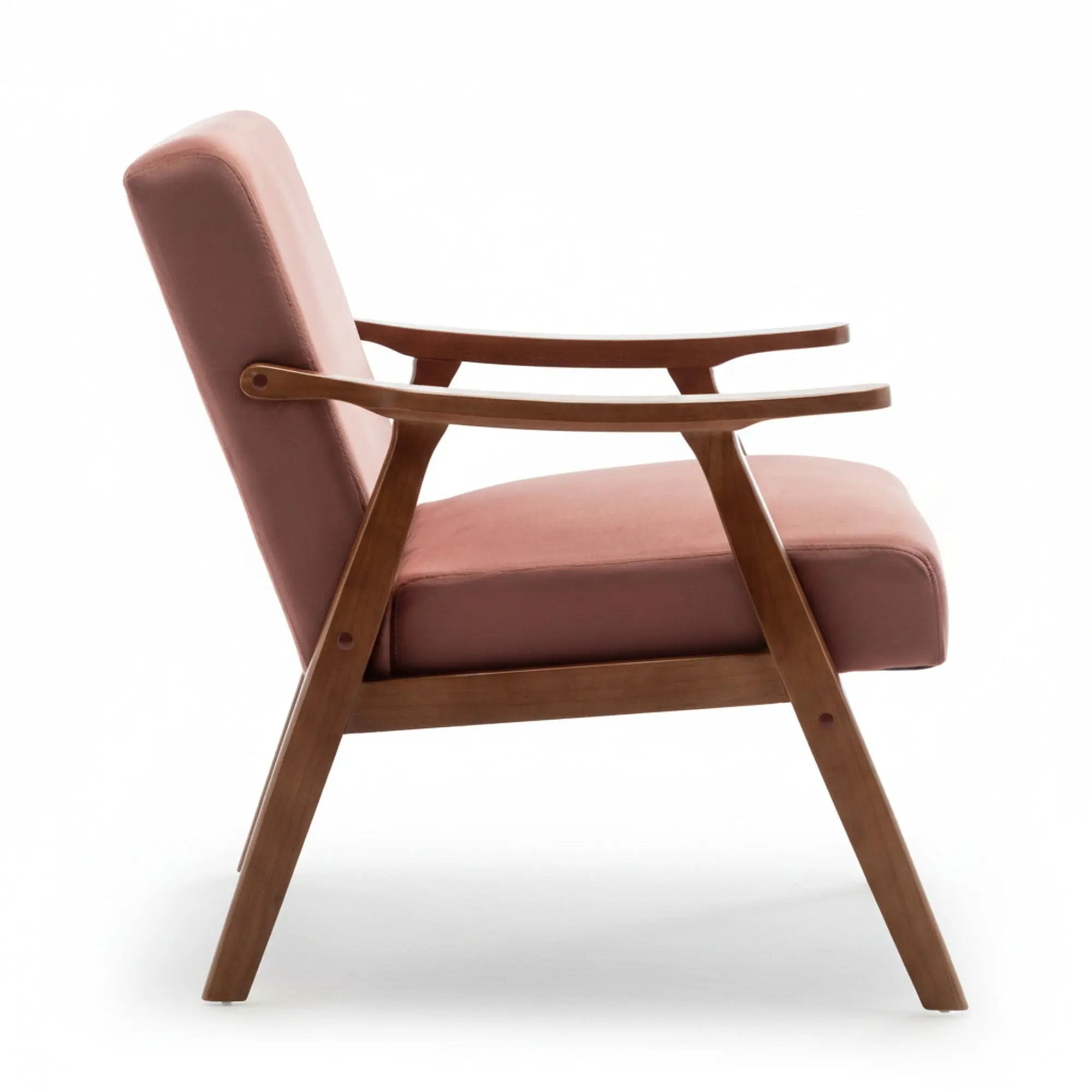 Accent Chair, Classic Mid Century Modern For Extra Seating by HouseOfZazla