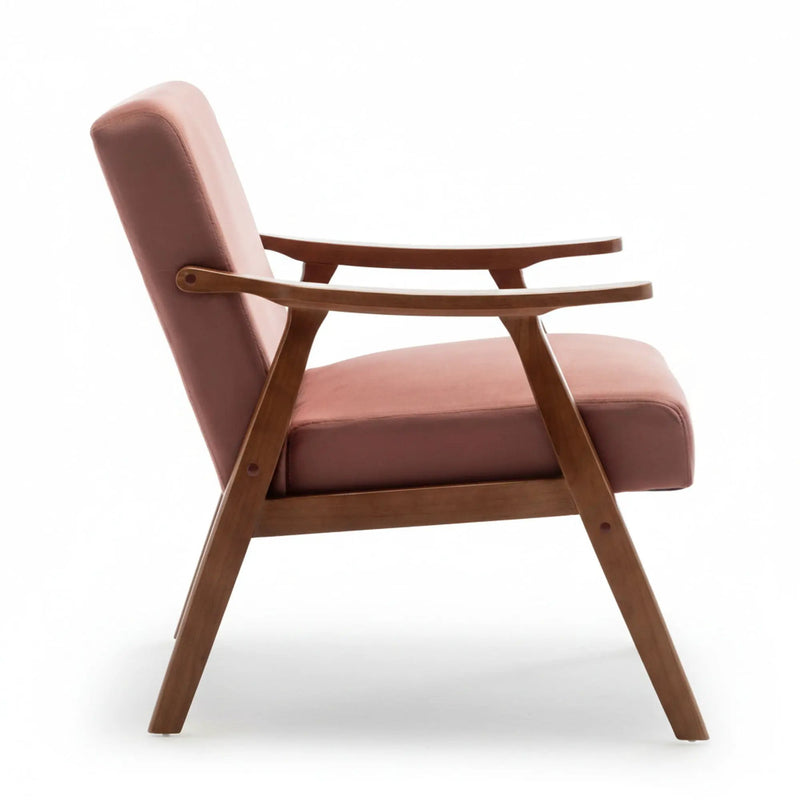 Accent Chair, Classic Mid Century Modern For Extra Seating by HouseOfZazla