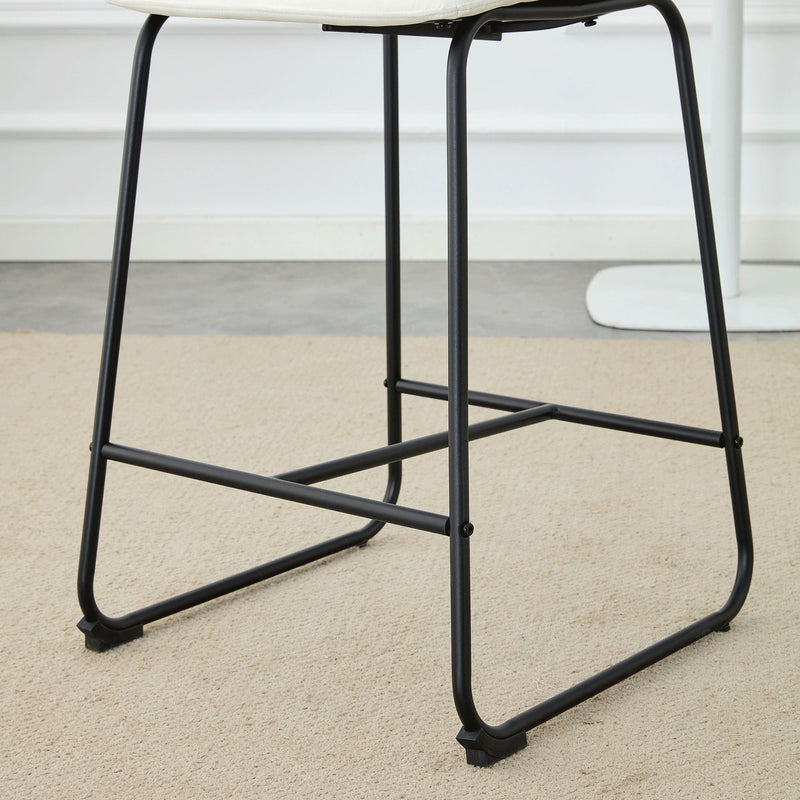 Retro Bar Chairs, Comfortable Stools (Set of 2) by HouseOfZazla