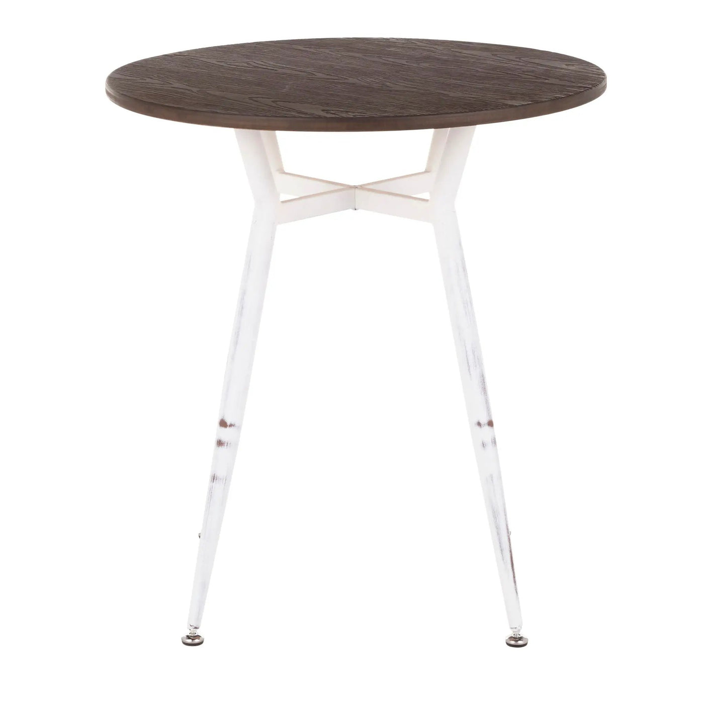 Clara - Industrial Round Dinette Table by HouseOfZazla