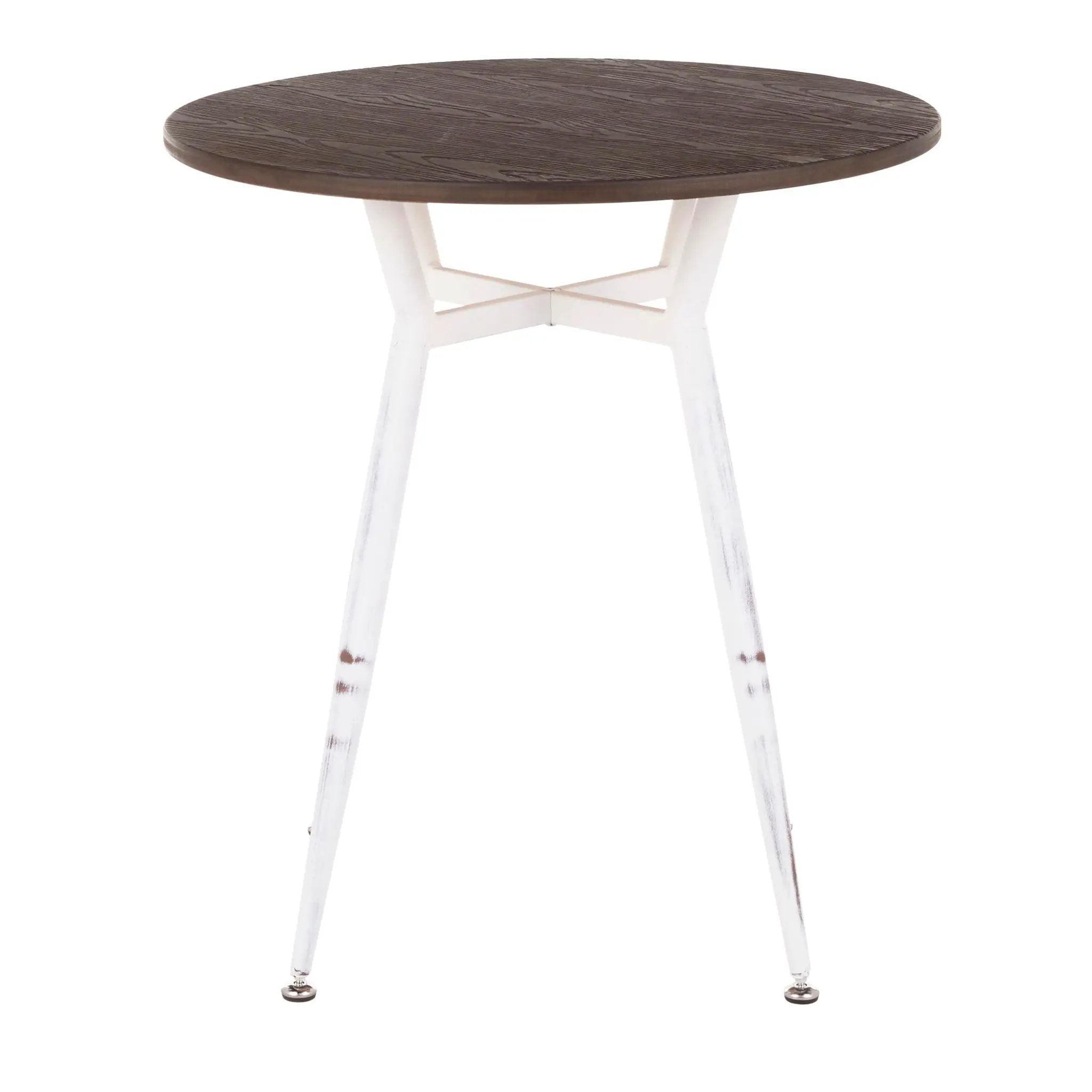 Clara - Industrial Round Dinette Table by Unique Piece Furniture