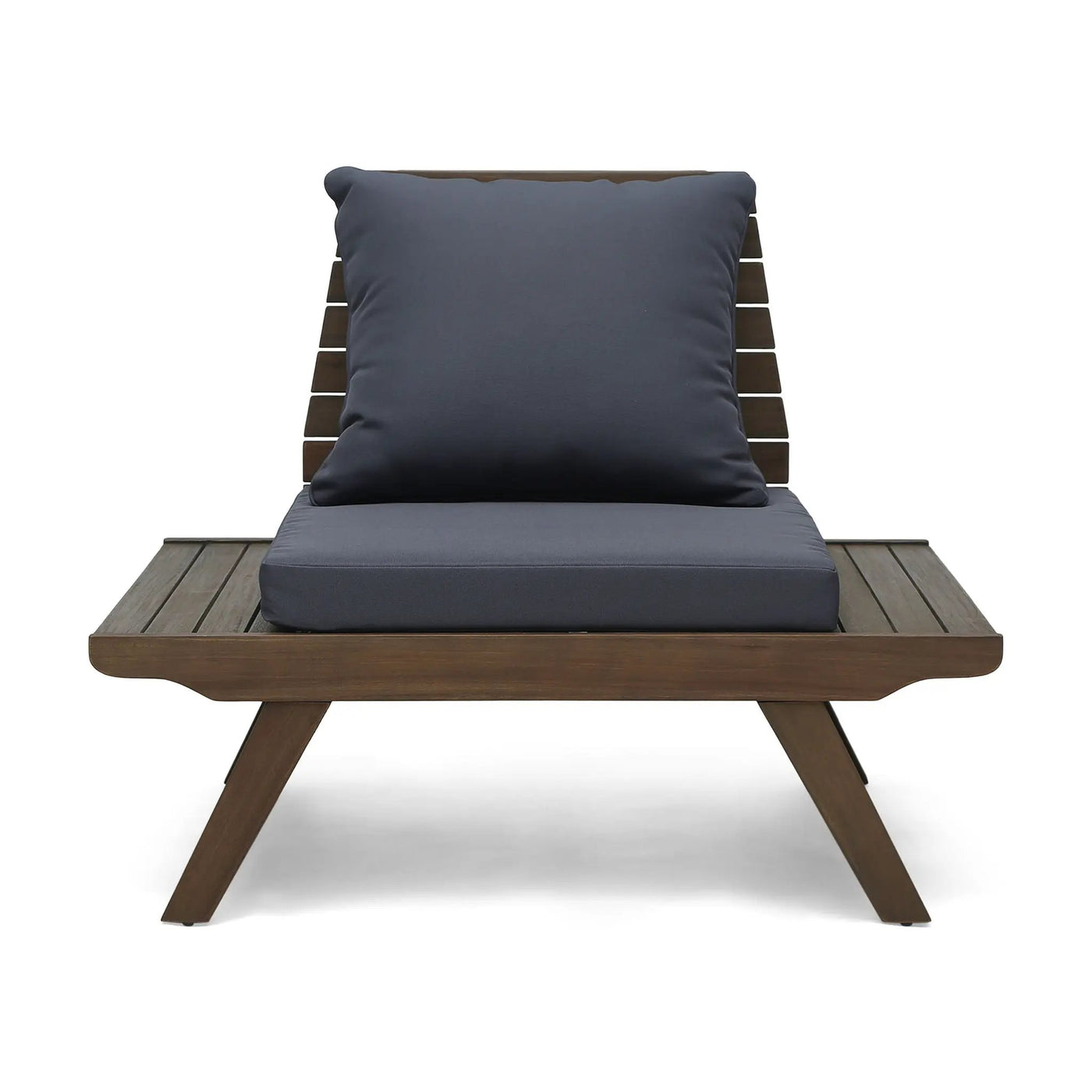 Sedona Outdoor Club Chair With Slatted Design by HouseOfZazla