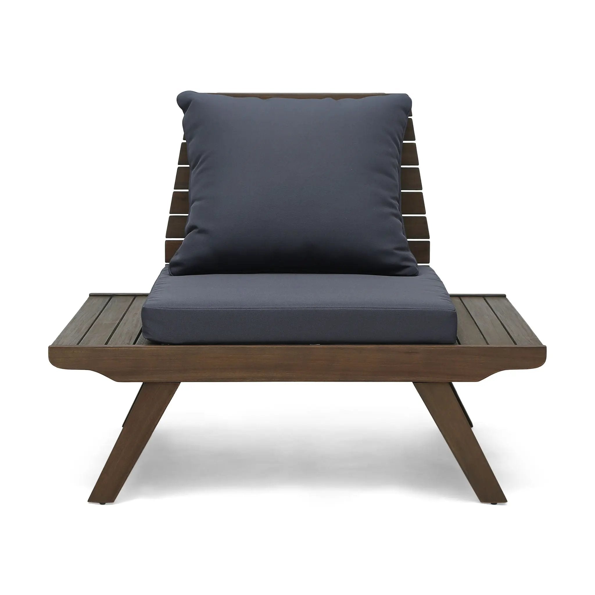 Sedona Outdoor Club Chair With Slatted Design by HouseOfZazla