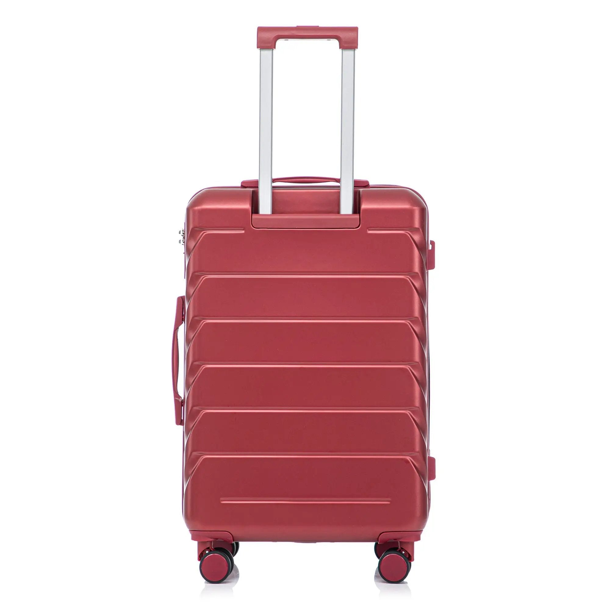 3 Pieces Set 20" / 24" / 28" Spinner Wheel Luggage With Combination Lock by HouseOfZazla