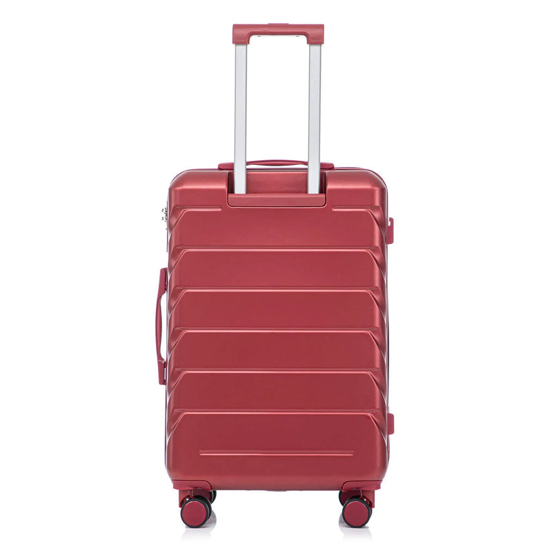3 Pieces Set 20" / 24" / 28" Spinner Wheel Luggage With Combination Lock by HouseOfZazla