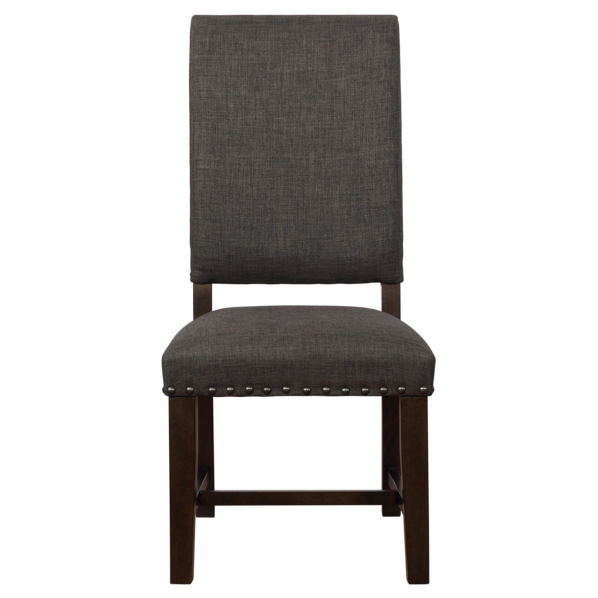 Ayers - Upholstered Side Chair (Set of 2) - Gray by HouseOfZazla