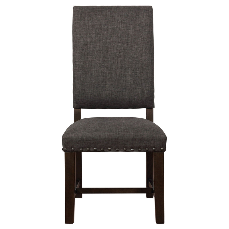 Ayers - Upholstered Side Chair (Set of 2) - Gray by HouseOfZazla