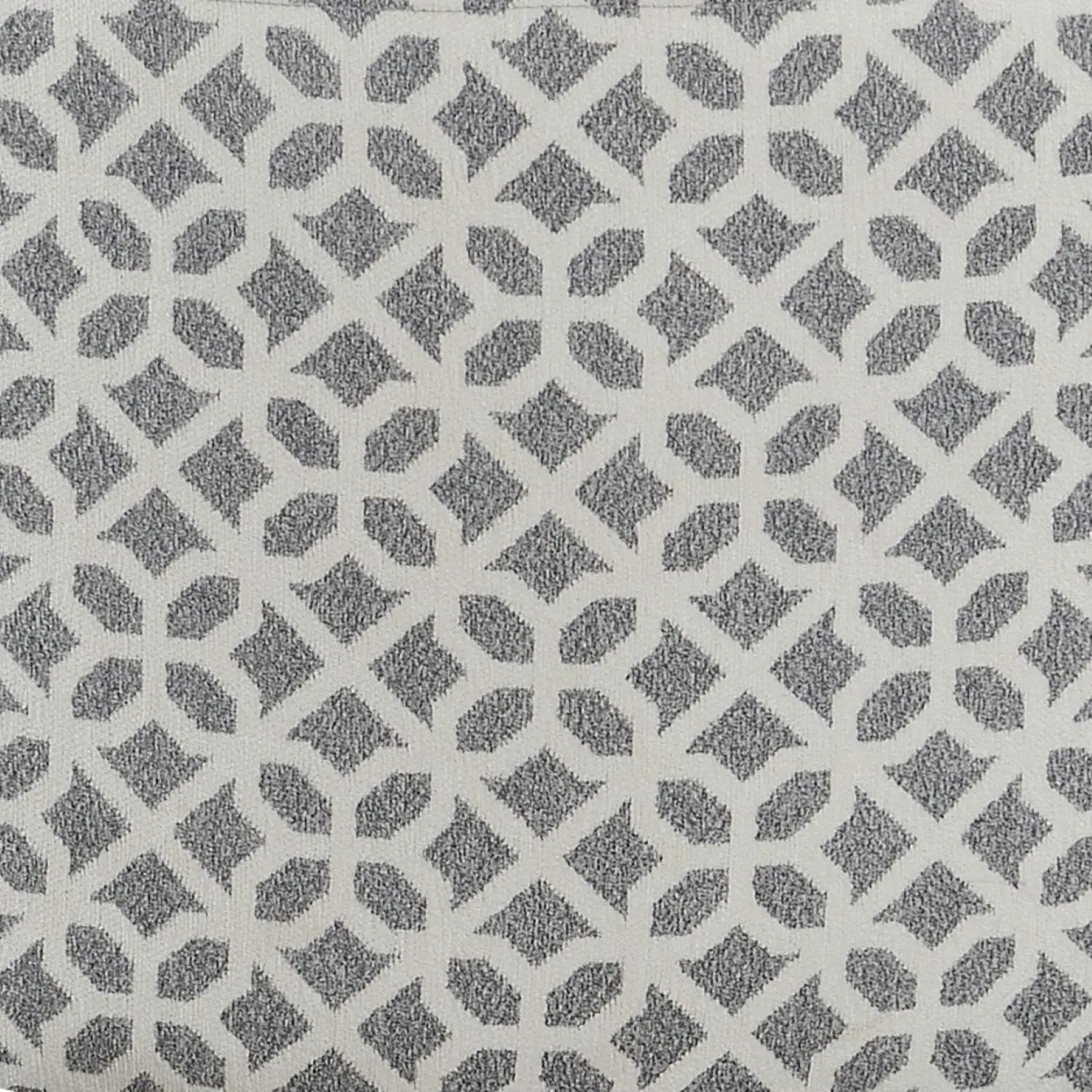 Round Ottoman - Gray by HouseOfZazla