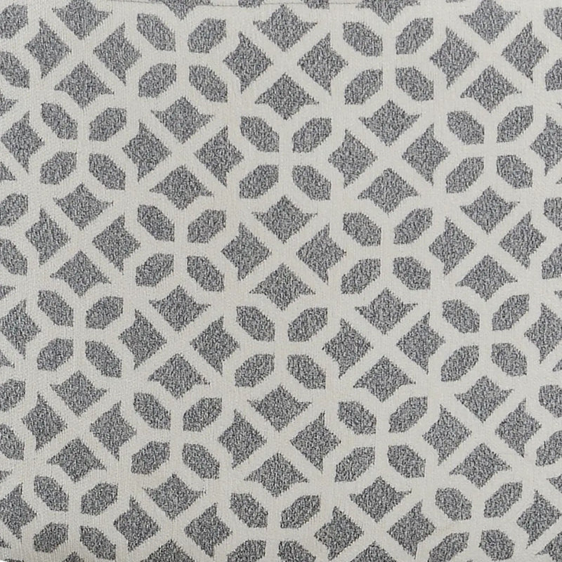 Round Ottoman - Gray by HouseOfZazla