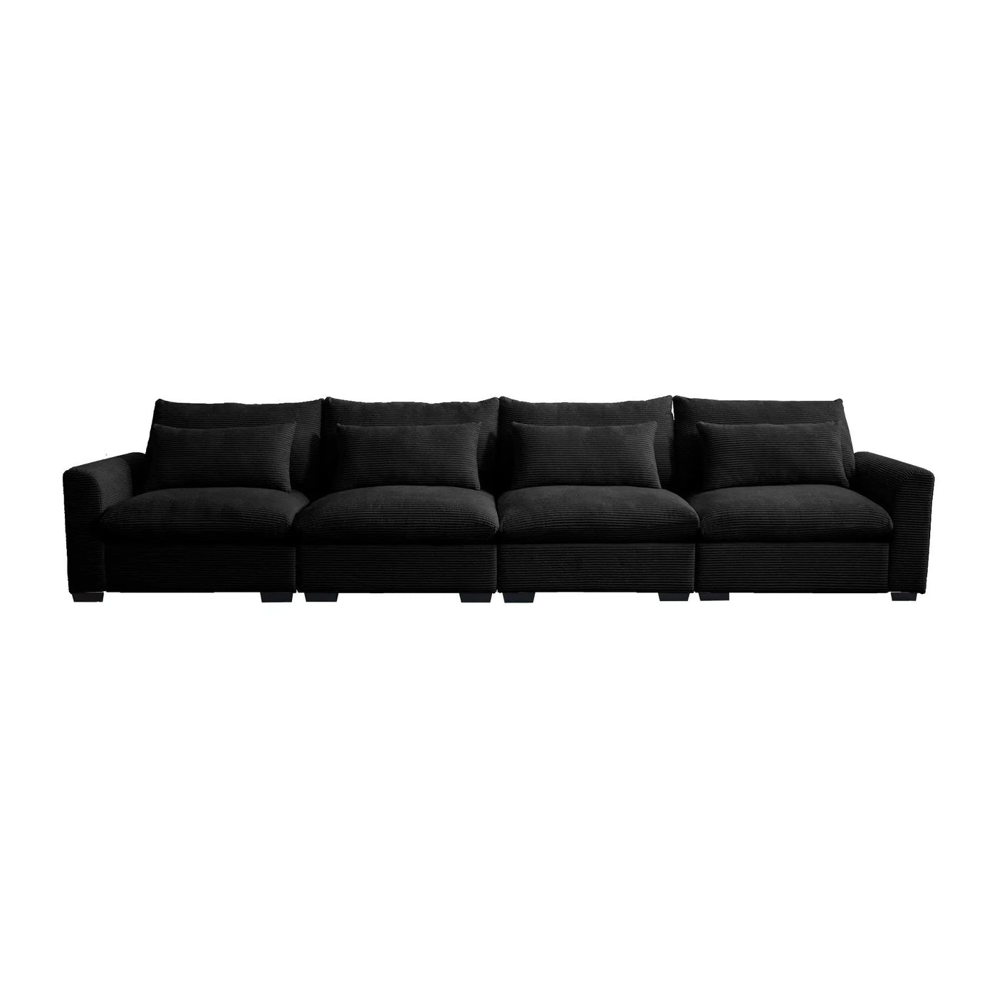 4 Seater Deep Seat Couches for Living Room by HouseOfZazla