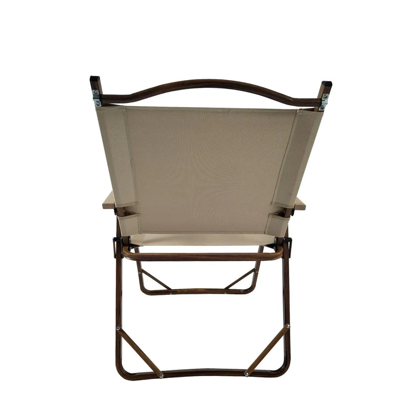 Comfy - Foldable And Portable Chair With Armrests, Indoor And Outdoor Universal (Set of 4) - Brown by HouseOfZazla