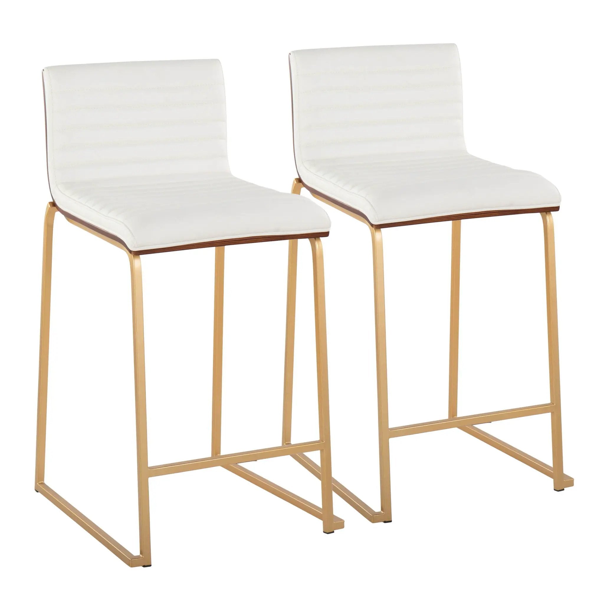 Mason Mara - Contemporary Design Fixed Height Counter Stool (Set of 2) by Unique Piece Furniture
