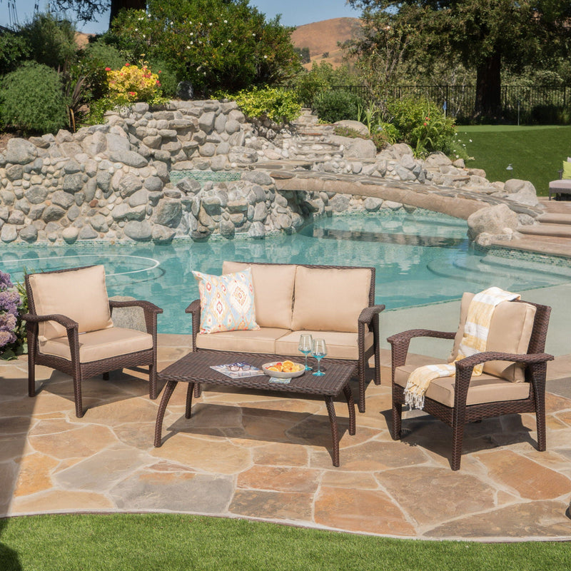 Honolulu - Wicker Set Outdoor Seating by HouseOfZazla