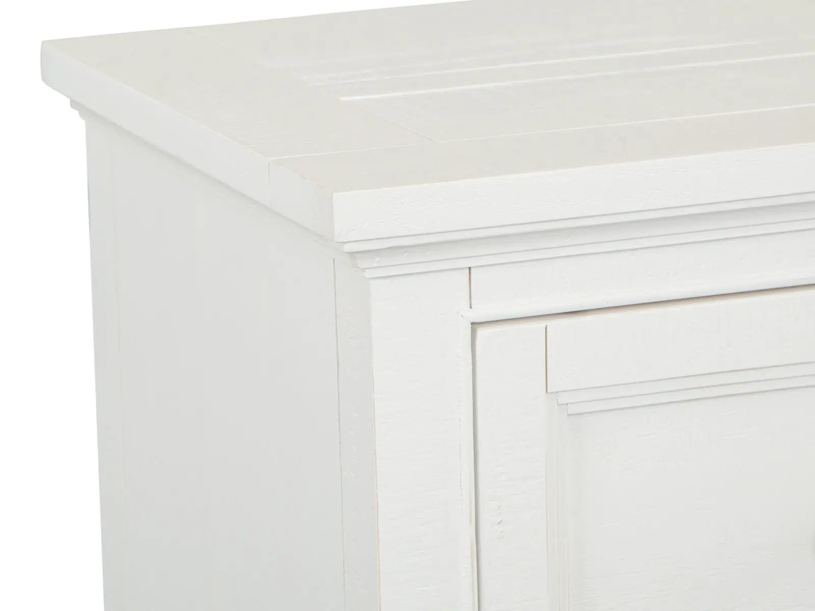 Heron Cove - Small Drawer Nightstand - Chalk White And Dovetail Gray by Unique Piece Furniture