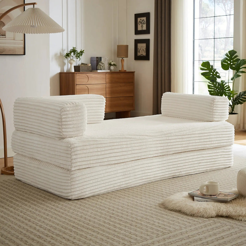 Loveseat Sofa, Cloud Boneless Couches for Living Room, Modern Modular Sofa, Oversized by HouseOfZazla