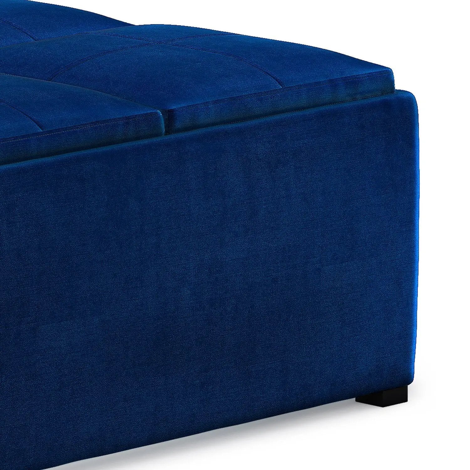 Avalon - Square Coffee Table, Storage Ottoman by HouseOfZazla
