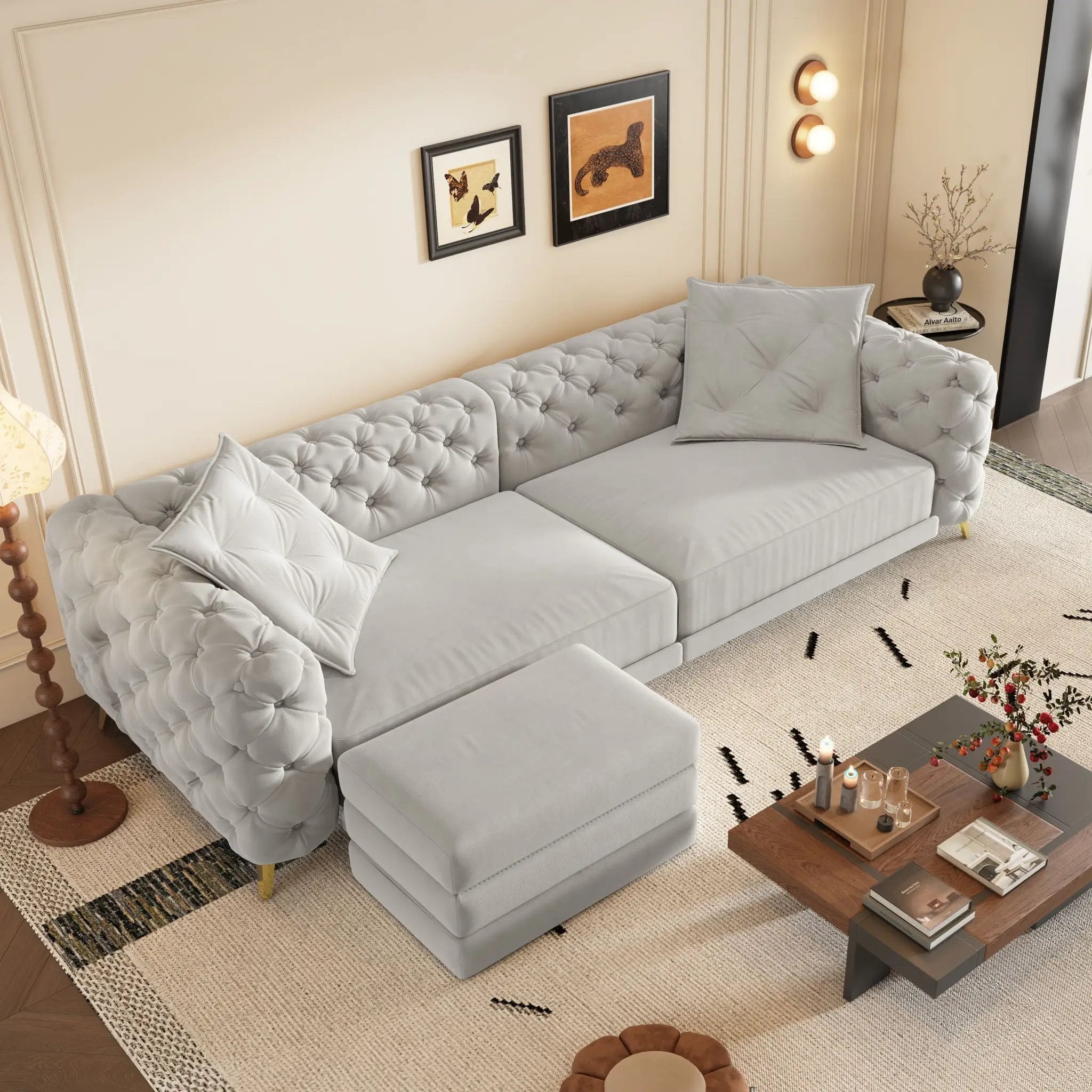 3-In-1 Convertible Sleeper Sofa by HouseOfZazla