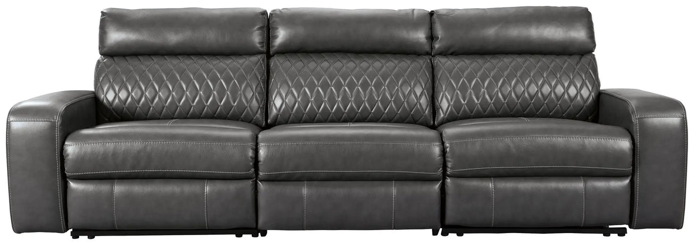 Samperstone - Power Reclining Sectional by Unique Piece Furniture