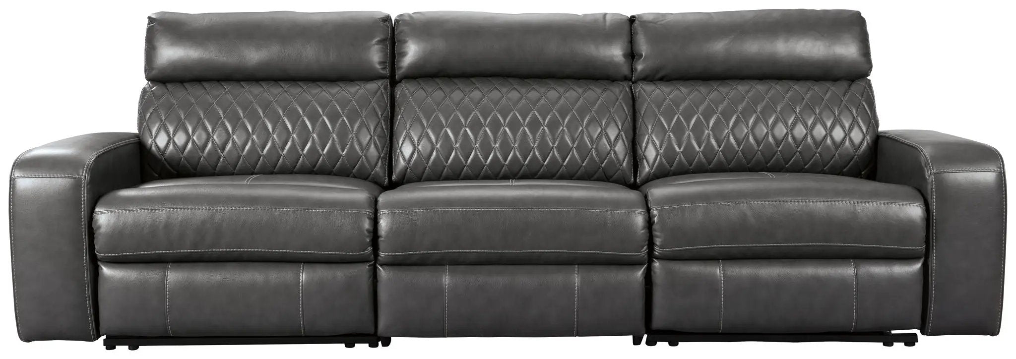 Samperstone - Power Reclining Sectional by Unique Piece Furniture