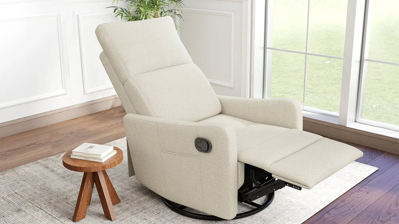 Manual Swivel Rocker Recliner Chair by HouseOfZazla