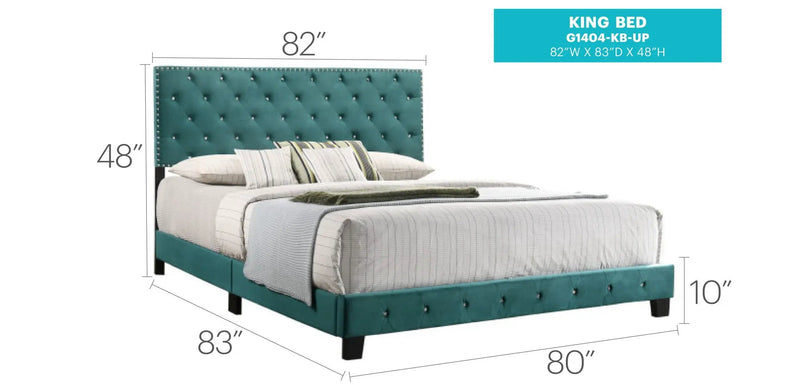 Luxurious Upholstered Bed by HouseOfZazla