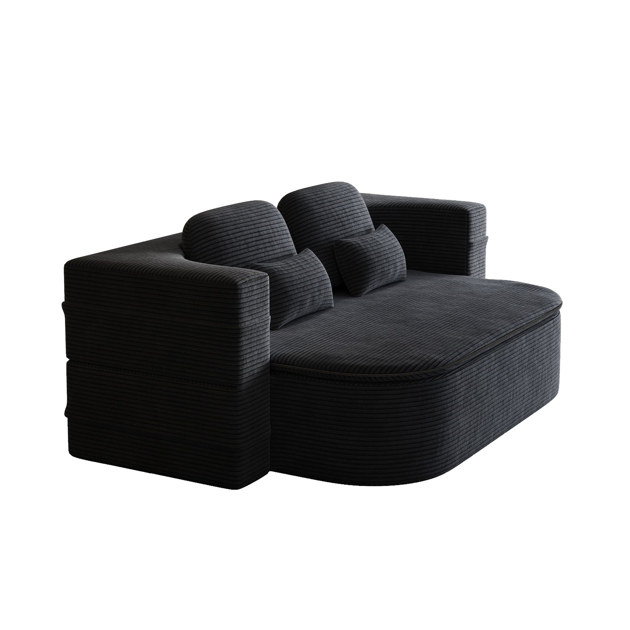 2 In 1 Foldable Sofa Bed With Multi Functional Blanket by HouseOfZazla