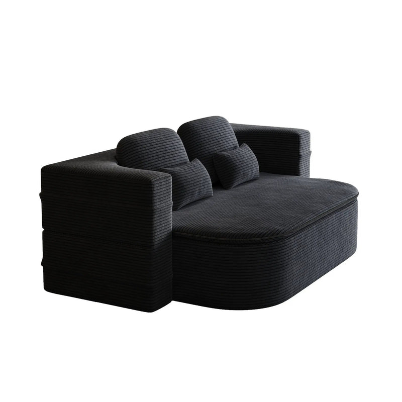 2 In 1 Foldable Sofa Bed With Multi Functional Blanket by HouseOfZazla