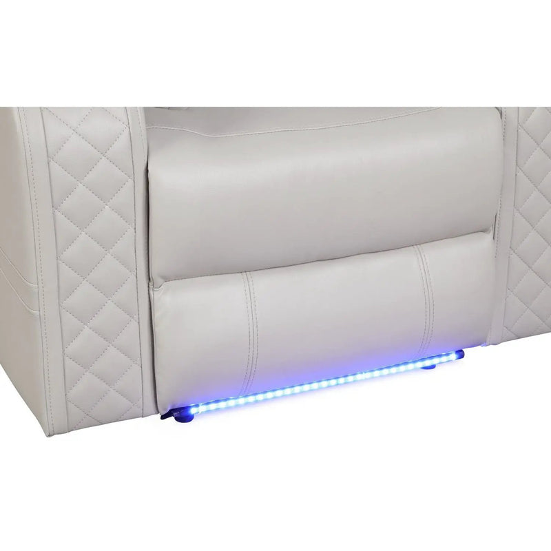 Benz - LED & Power Recliner Chair by HouseOfZazla