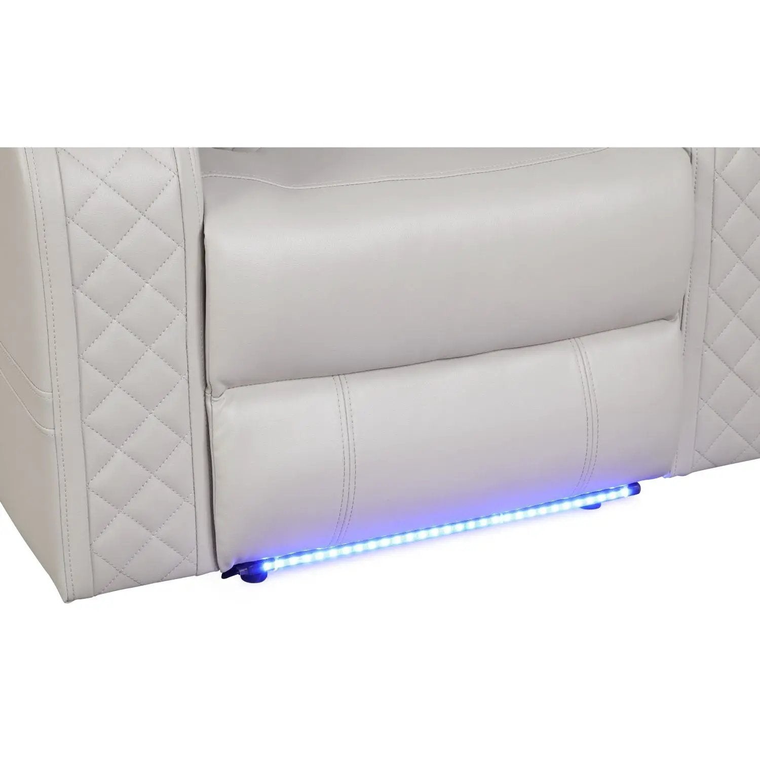 Benz - LED & Power Recliner Chair With Adjustable Headrest