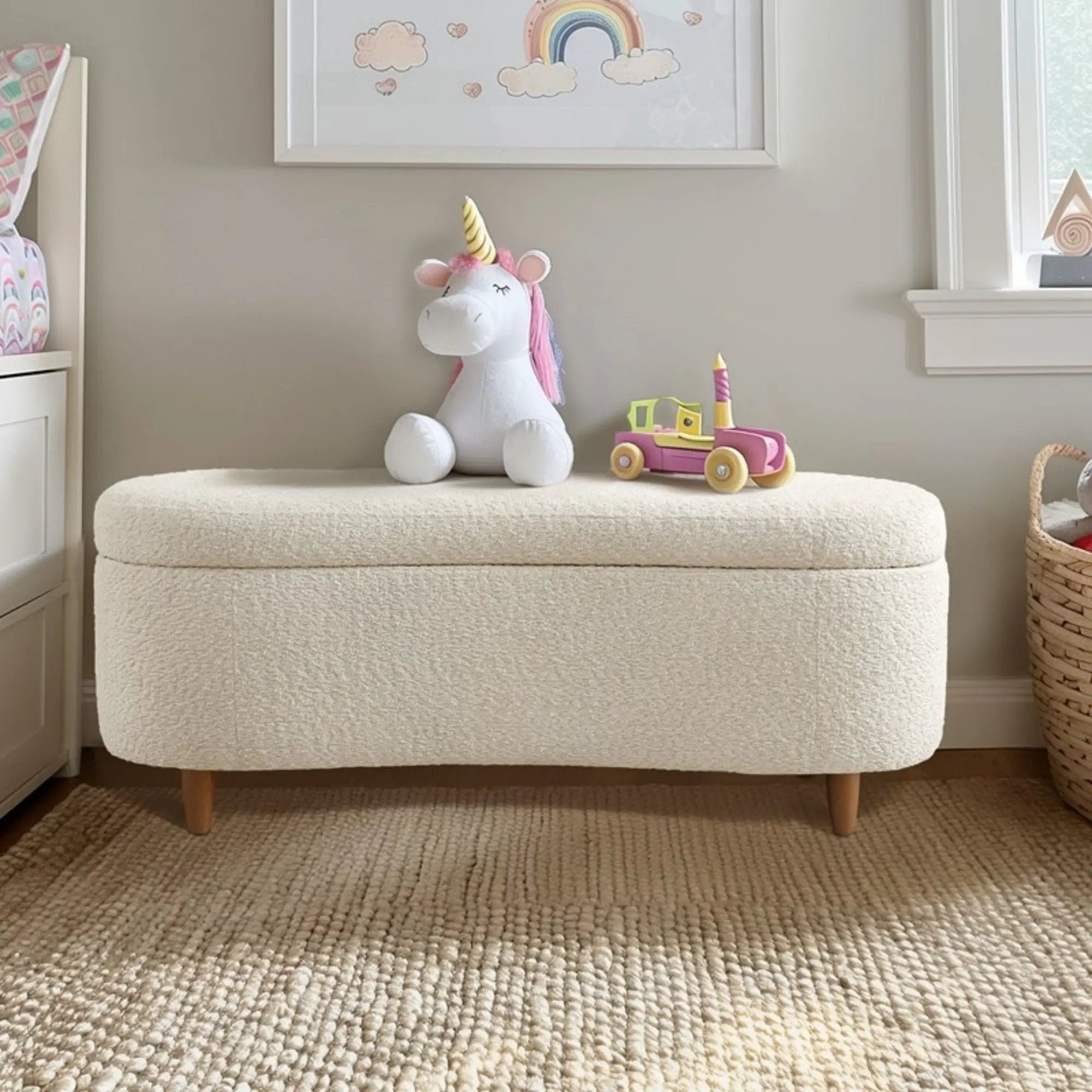 Flip Top Storage Bench by Unique Piece Furniture