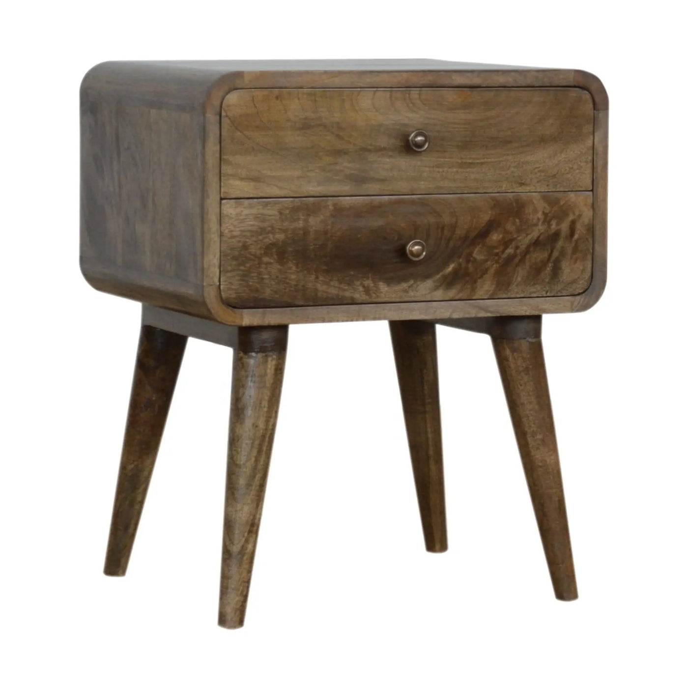 Curved Nightstand by Unique Piece Furniture