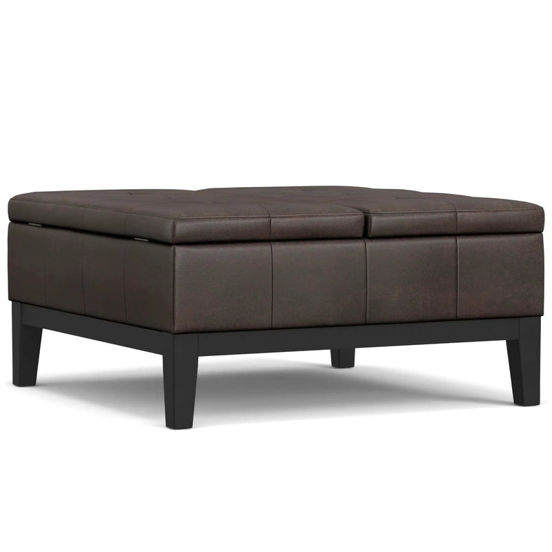 Dover - Multifunctional Lift Top Coffee Table Storage Ottoman by Unique Piece Furniture