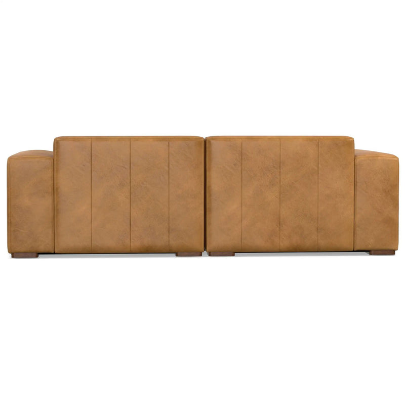 Rex - Handcrafted Sectional Sofa And Ottoman by HouseOfZazla