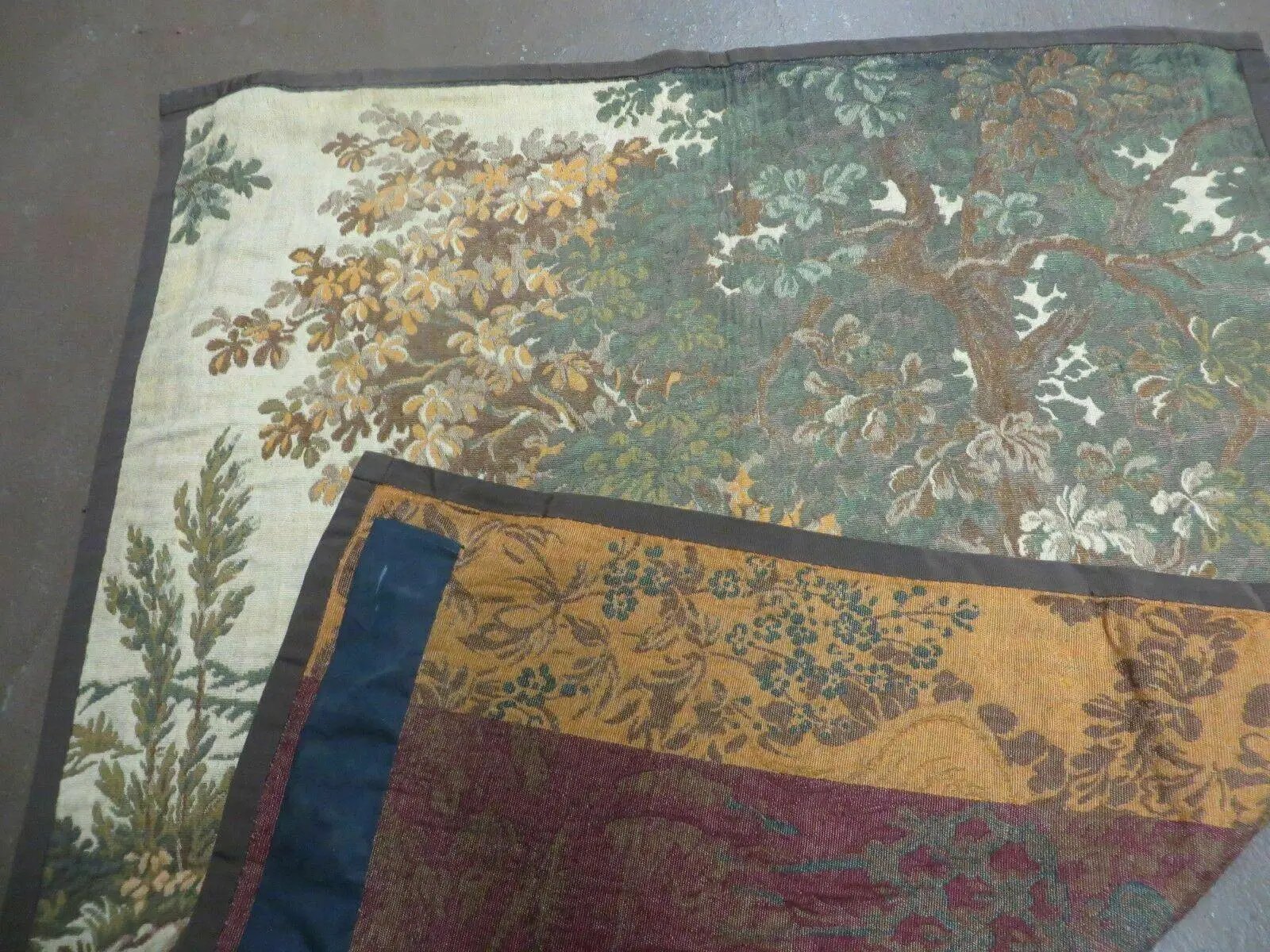 4' X 5' Vintage Tapestry Belgium Hand Loomed Victorian Nice 90f by Jewel Rugs