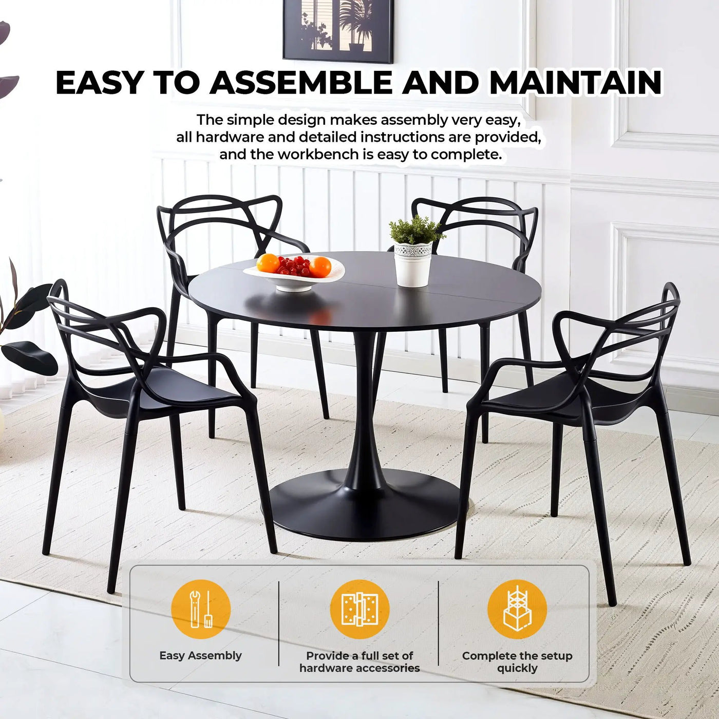 Tulip Special Dining Table by Unique Piece Furniture