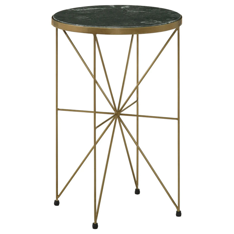 Sidney - Round Side Table - Green by HouseOfZazla