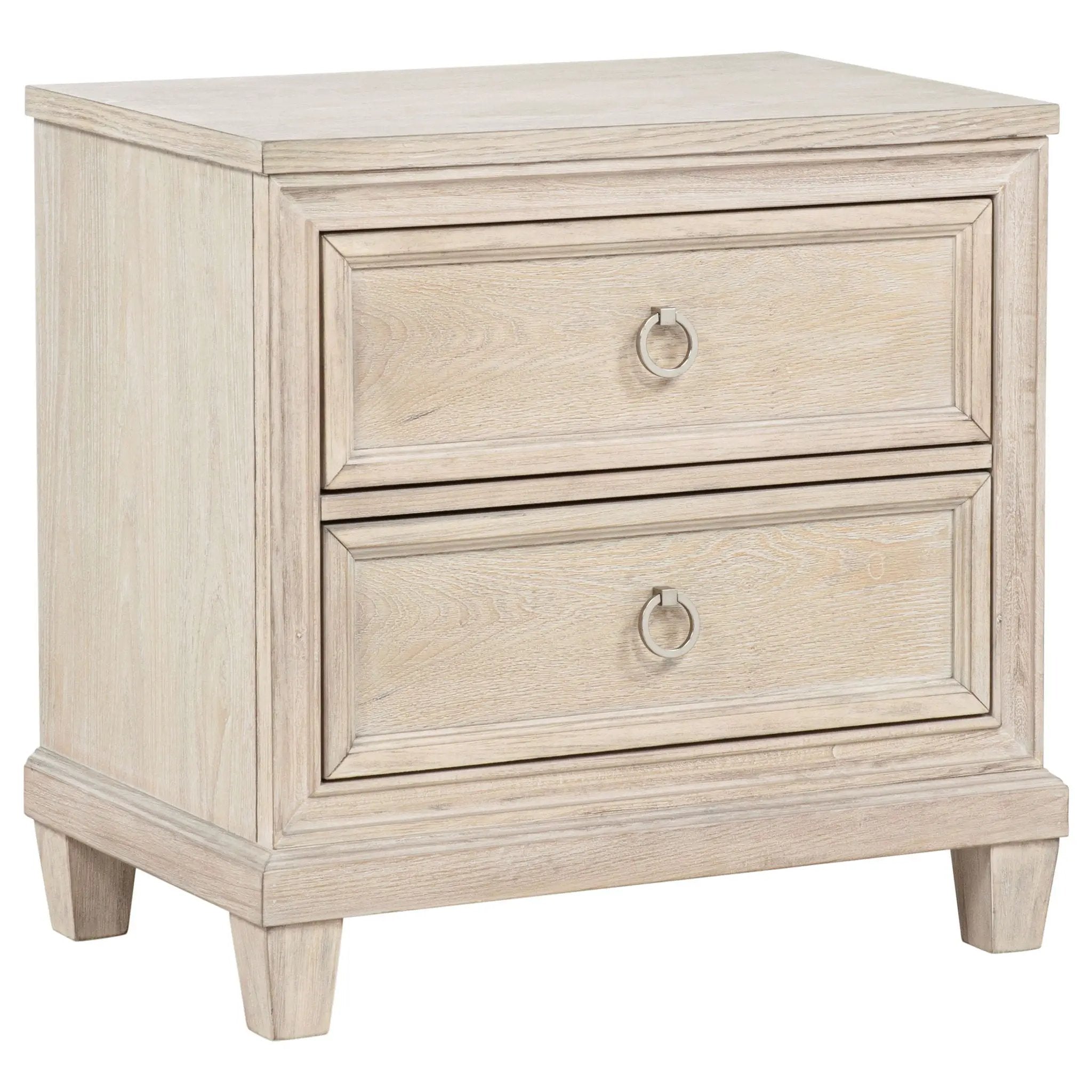Pembroke 4-piece Eastern King Bedroom Set Washed Oak by Unique Piece Furniture