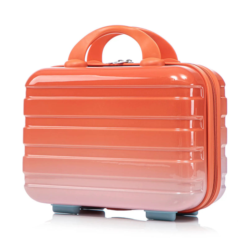 2 Pc PC Spinner Wheel Luggage Set with Gradient Color and Lock by HouseOfZazla