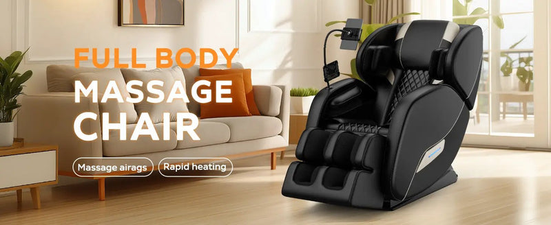 2024 Massage Chair Recliner with Zero Gravity & Full Body Air Pressure by HouseOfZazla