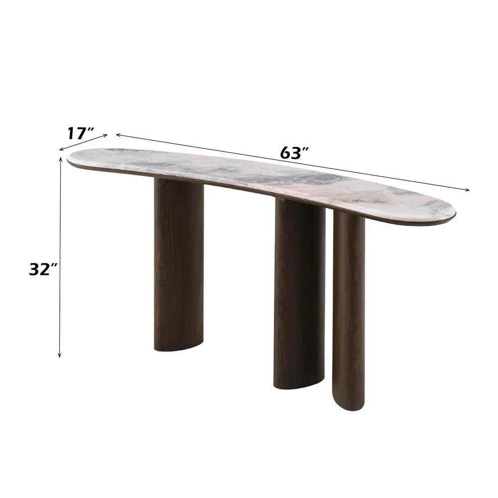 Hanale - Table With Marble Top by Unique Piece Furniture