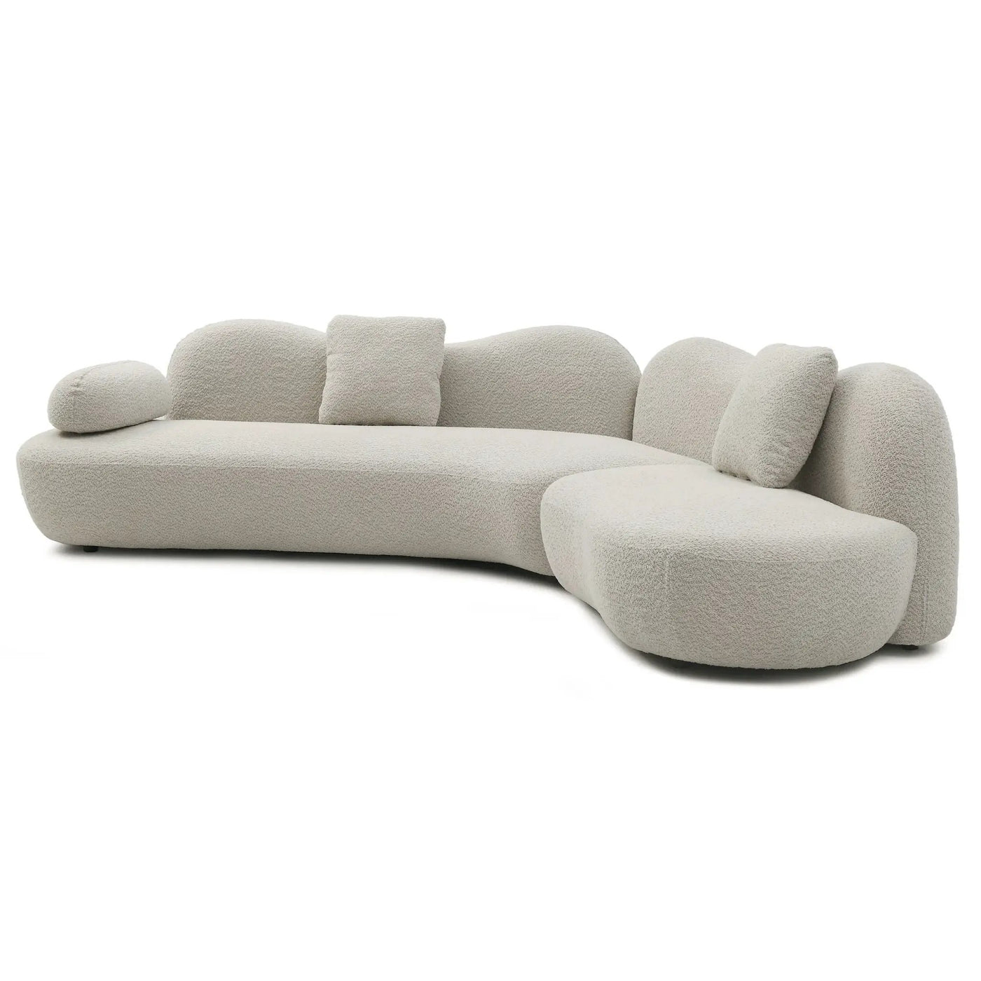 Modern Curved Modular 5 Seater Sofa by HouseOfZazla