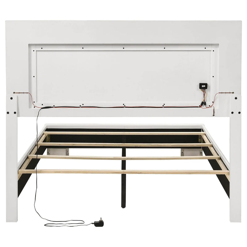 Felicity - LED Panel Bed With Built In Lighting by HouseOfZazla